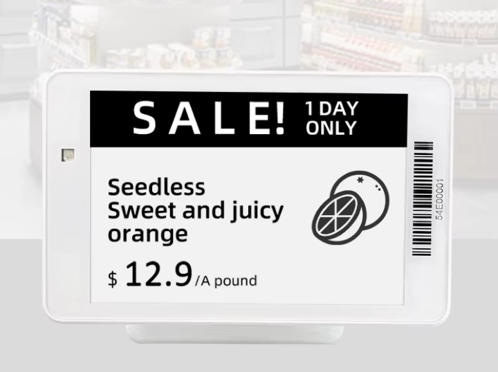 digital shelf label system