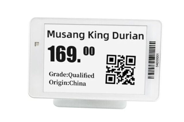 electronic retail labels